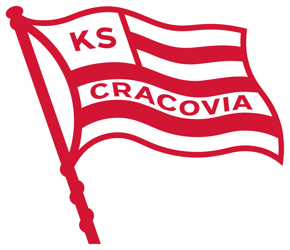 Cracovia's logo