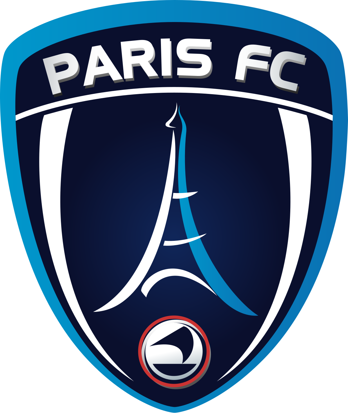 Paris FC's logo